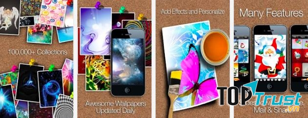 Ứng dụng Wallpaper & Background maker