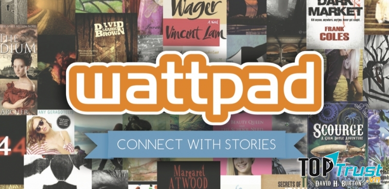 Wattpad Việt Nam với nhiều thể loại truyện phong phú.