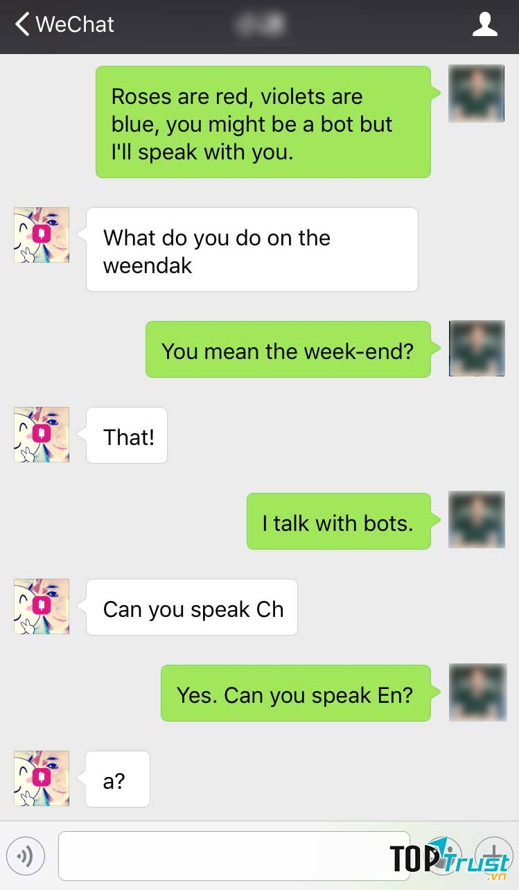 Ứng dụng chat Wechat