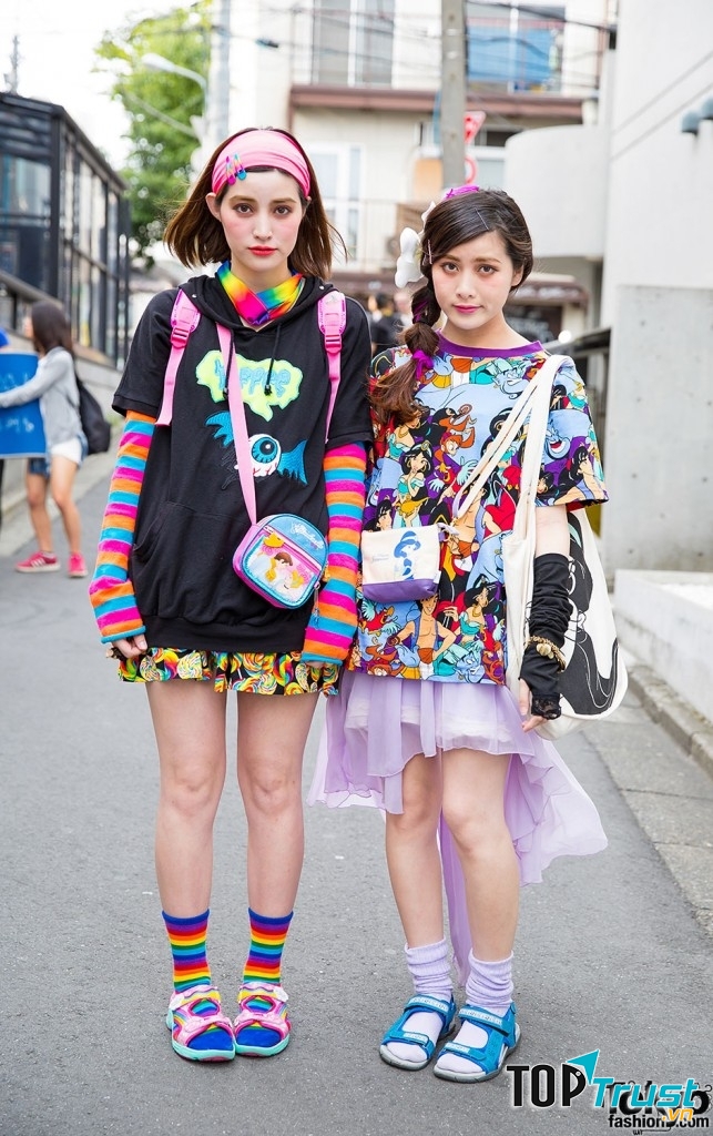 Wego mang phong cách Haraijuku