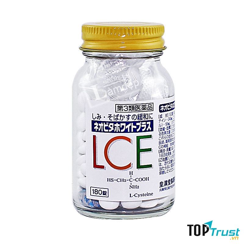 Với White Plus LCE Viên Uống Trắng Da, Trị Nám, Tàn Nhang những vết nám giờ đây sẽ không còn là nỗi bận tân của bạn.