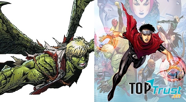 Hulkling và Wiccan