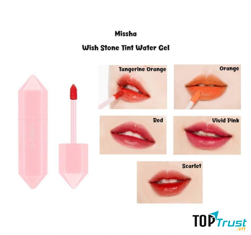 Từ thiết kế, ngay từ đầu Wishstone Tint Water Gel đã tạo nên điểm thu hút cho phái đẹp.