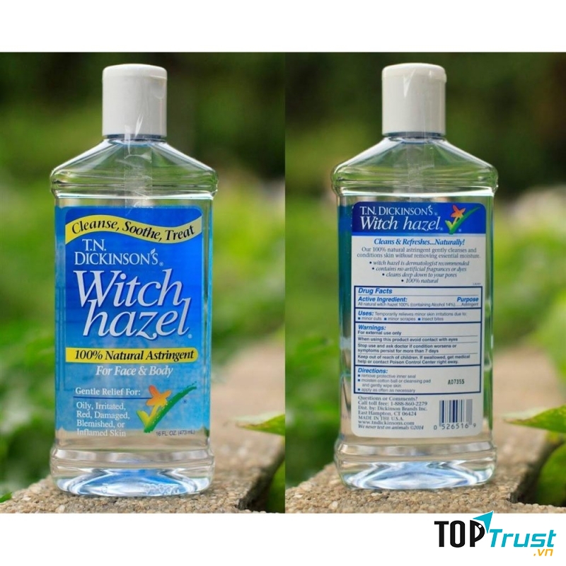 Witch Hazel 100% Natural Astringent