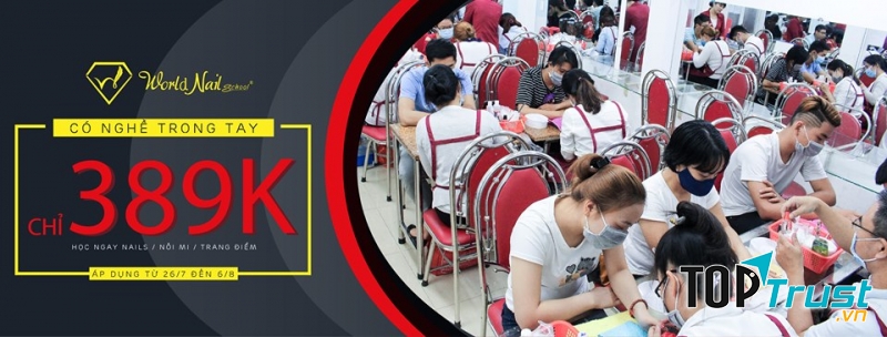 Học nghề tại World Nail School