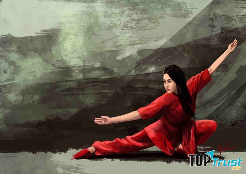 Wushu giúp bạn tăng cường sức khỏe.