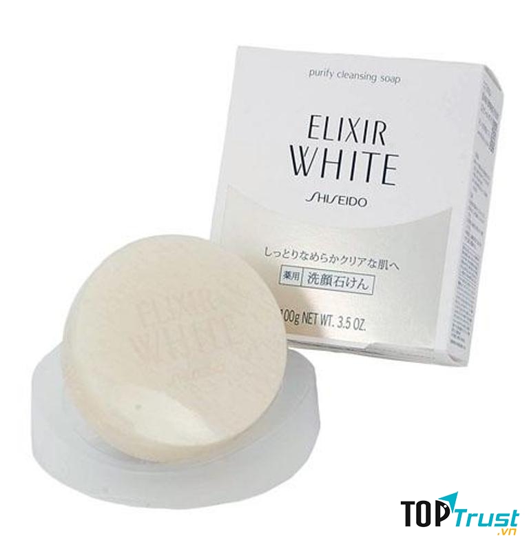 Xà phòng rửa mặt trắng da SHISEIDO ELIXIR WHITE