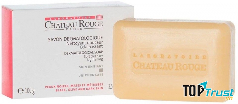 Xà phòng tắm kích trắng da Chateau Rouge