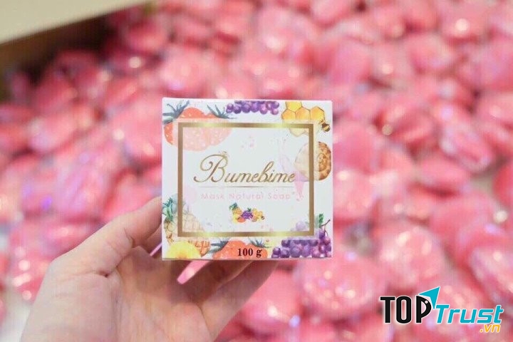 Xà bông Thái Lan kích trắng Bumebime