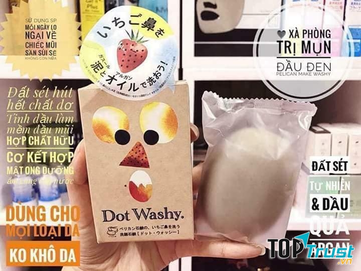 Xà phòng trị mụn đầu đen Dot Washy Facial Social