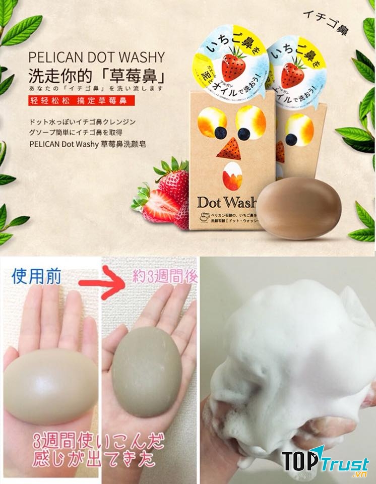 Xà phòng trị mụn đầu đen Dot Washy Facial Social