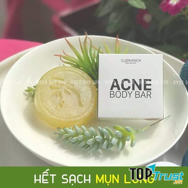 Xà phòng trị mụn lưng Elizavenca ACNE Body Bar