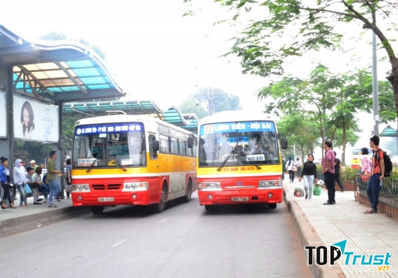 Trạm điểm cuối của xe buýt