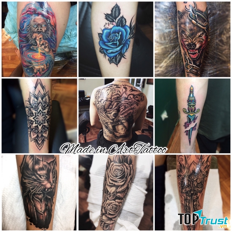 Xăm Hình Nghệ Thuật - Art Tattoo (Artis Hoàng Long)