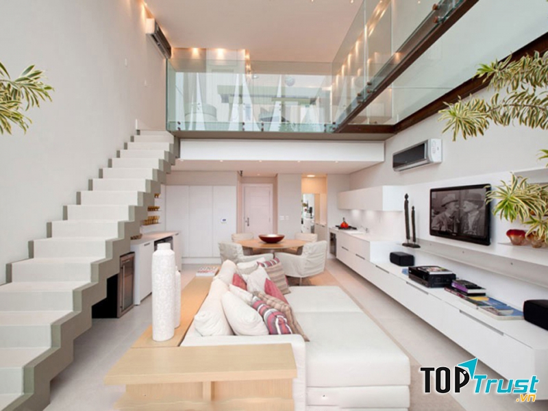 Gia chủ không nên thiết kế tầng lửng thấp hơn 2m và vượt quá 3m