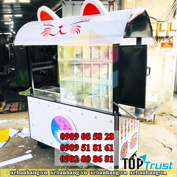 Xe bán trà sữa Tân Thành Đạt