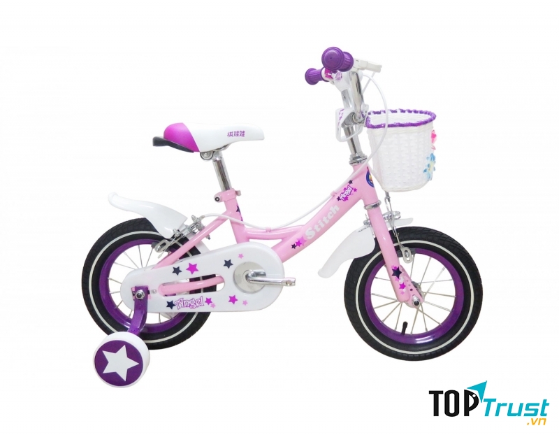 Kiểu xe đạp nữ tính cho bé gái