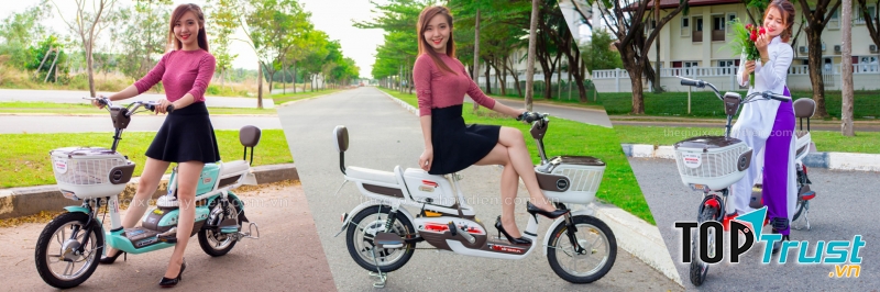 Xe đạp điện Honda A6 Plus