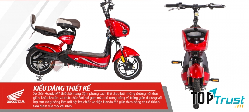 Xe đạp điện Honda M7