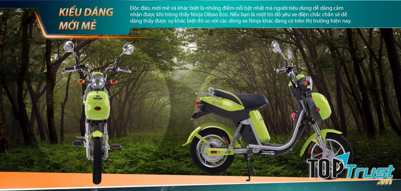 Xe đạp điện Ninja Dibao Eco