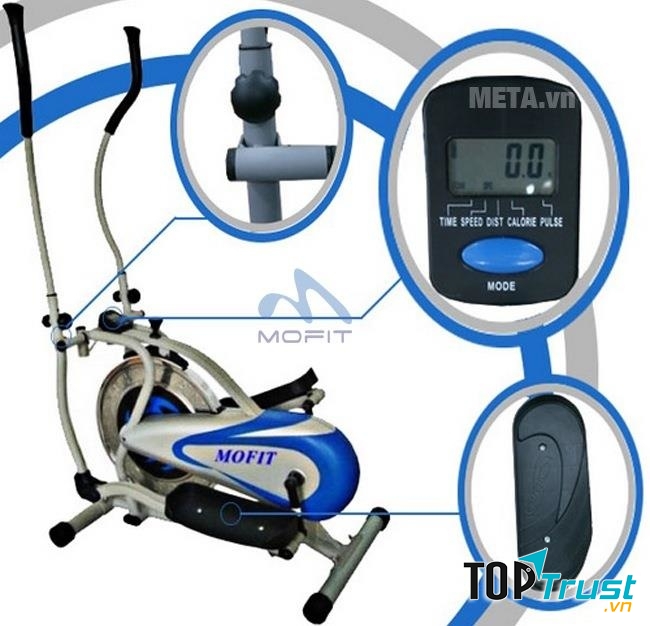 Xe đạp tập Obitrac Elite MO-2081