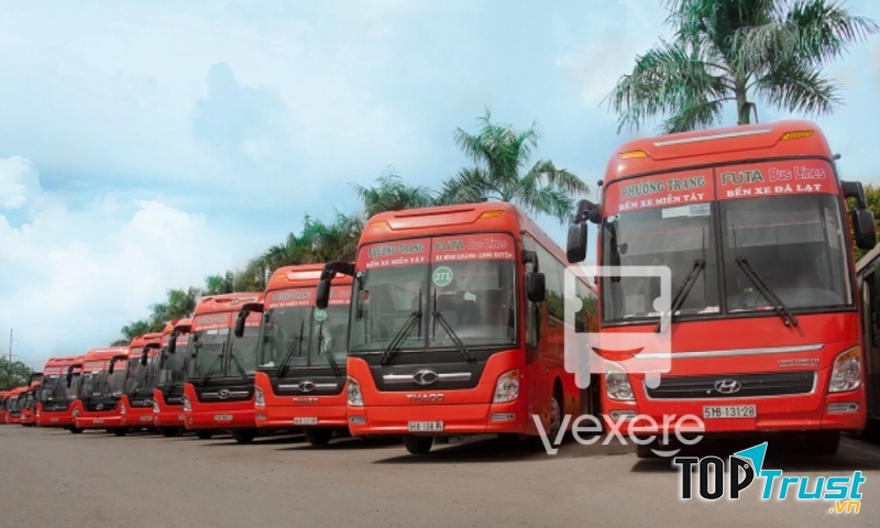 Hình ảnh xe Phương Trang