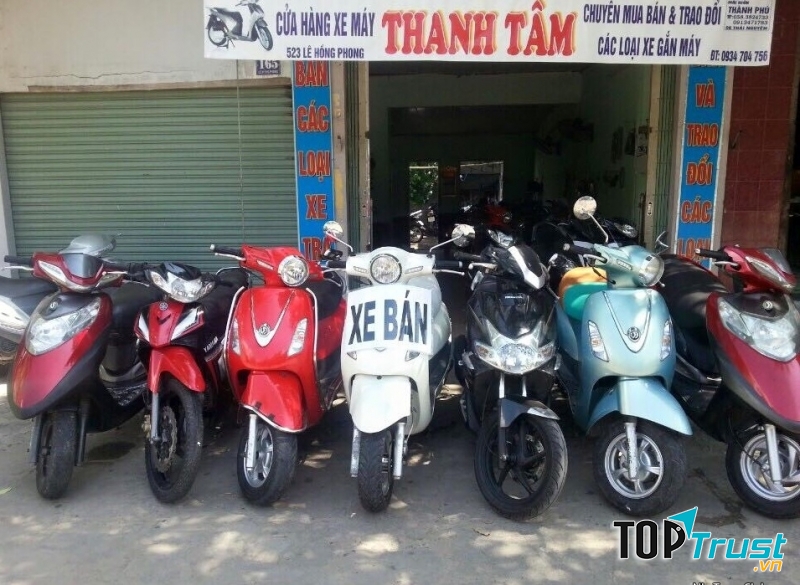 Xe máy cũ Thanh Tâm không da dạng về chủng loại nhưng yên tâm về chất lượng.