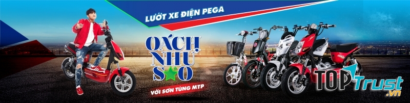 Sơn Tùng quảng cáo cho hãng xe máy điện PEGA
