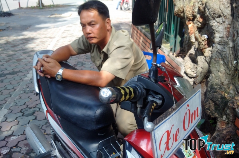Nghề xe ôm cũng tiềm ẩn rất nhiều rủi ro