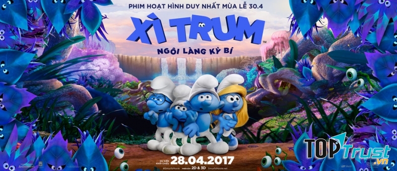 Xì trum: ngôi làng kỳ bí là bộ phim hoạt hình duy nhất chiếu rạp vào dịp lễ 30/04 nên đã thu hút rất nhiều khán giả đến rạp xem.