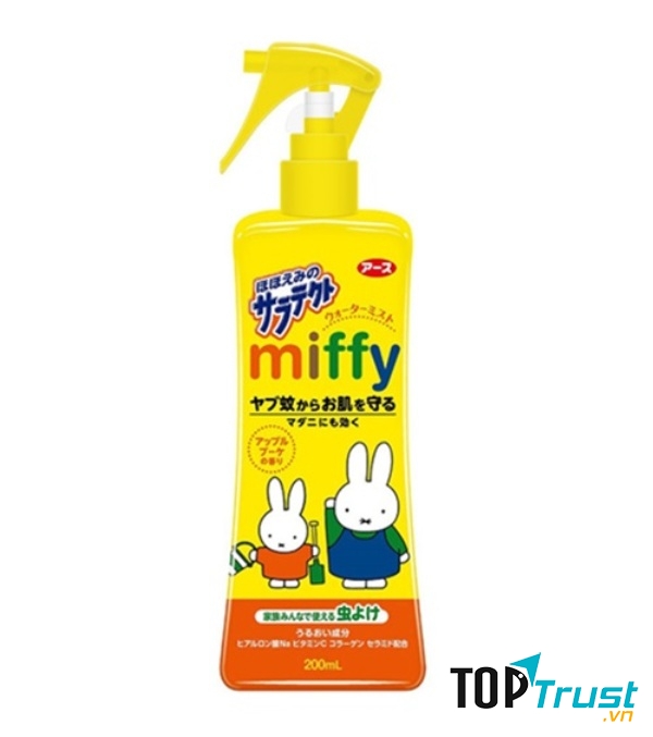 Xịt chống muỗi cho bé Miffy | Hàng Nhật nội địa