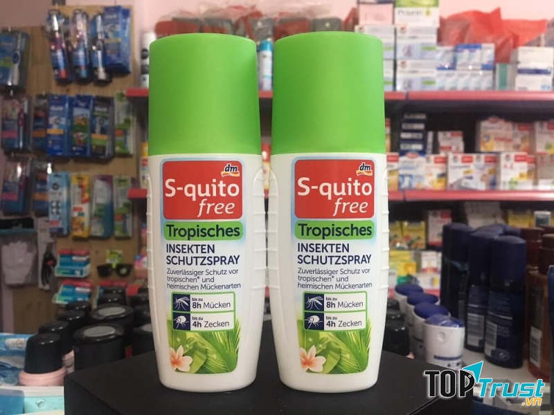 Xịt chống muỗi S-quito Free 100ML - T165