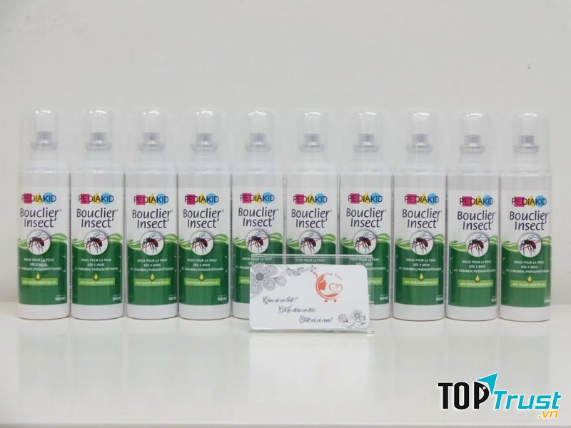 Xịt Chống Muỗi Pediakid Pháp Cho Bé 3m+, 100ml