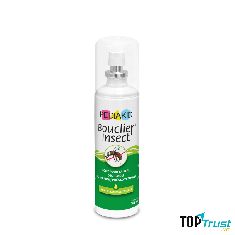 Xịt chống muỗi và côn trùng Pediakid cho bé từ 3 tháng tuổi
