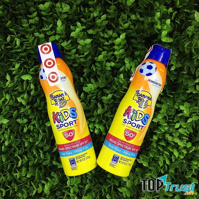 XỊT CHỐNG NẮNG CHO BÉ BANANA BOAT KIDS SPF 50+