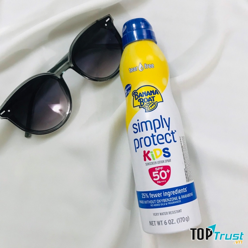 XỊT CHỐNG NẮNG CHO BÉ BANANA BOAT KIDS SPF 50+