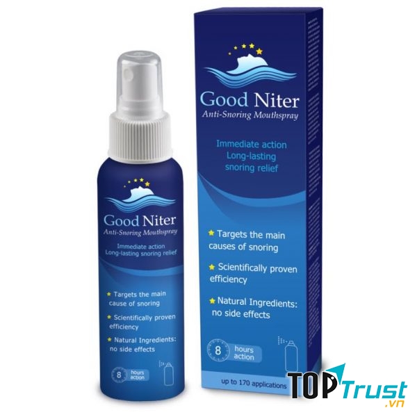 Xịt Chống Ngáy Ngủ Good Niter Của Mỹ