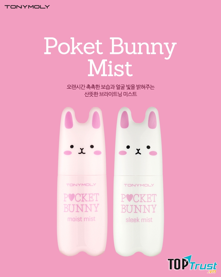 Xịt Khoáng Tonymoly Pocket Bunny Sleek Mist