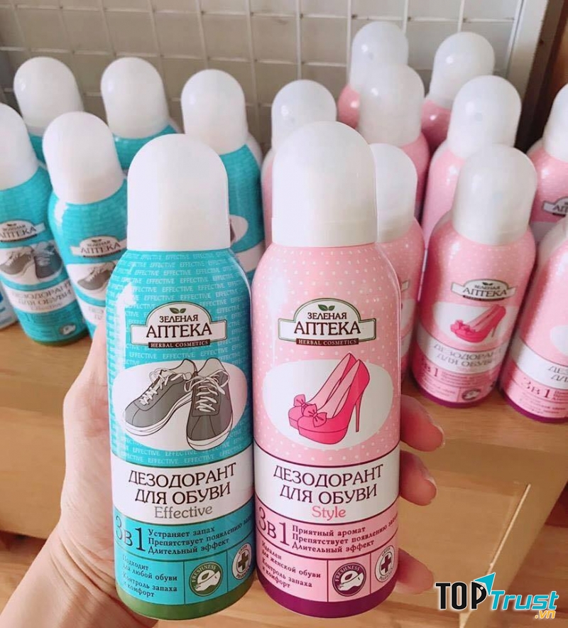 Xịt khử mùi hôi giày Apteka