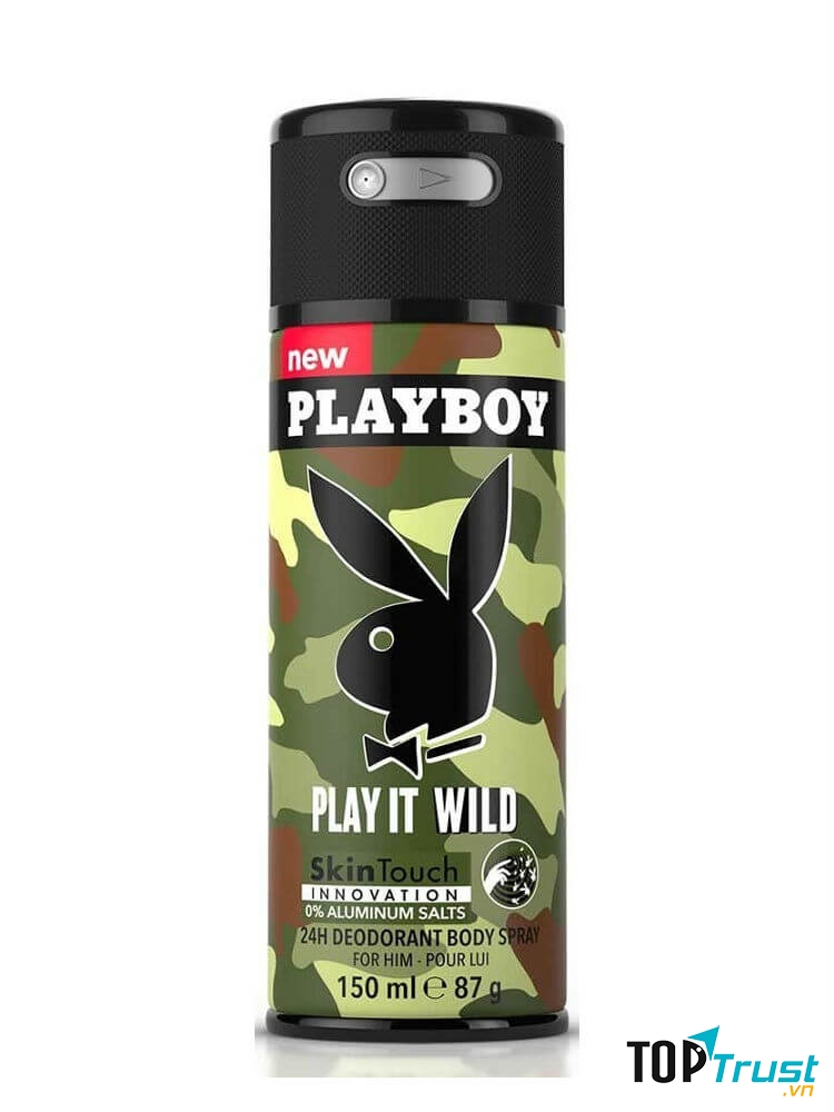 Xịt khử mùi nam Playboy Play It Wild