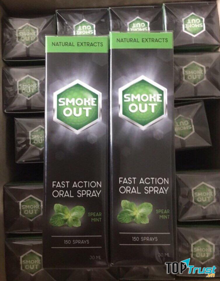 Xịt thơm miệng Smoke Out