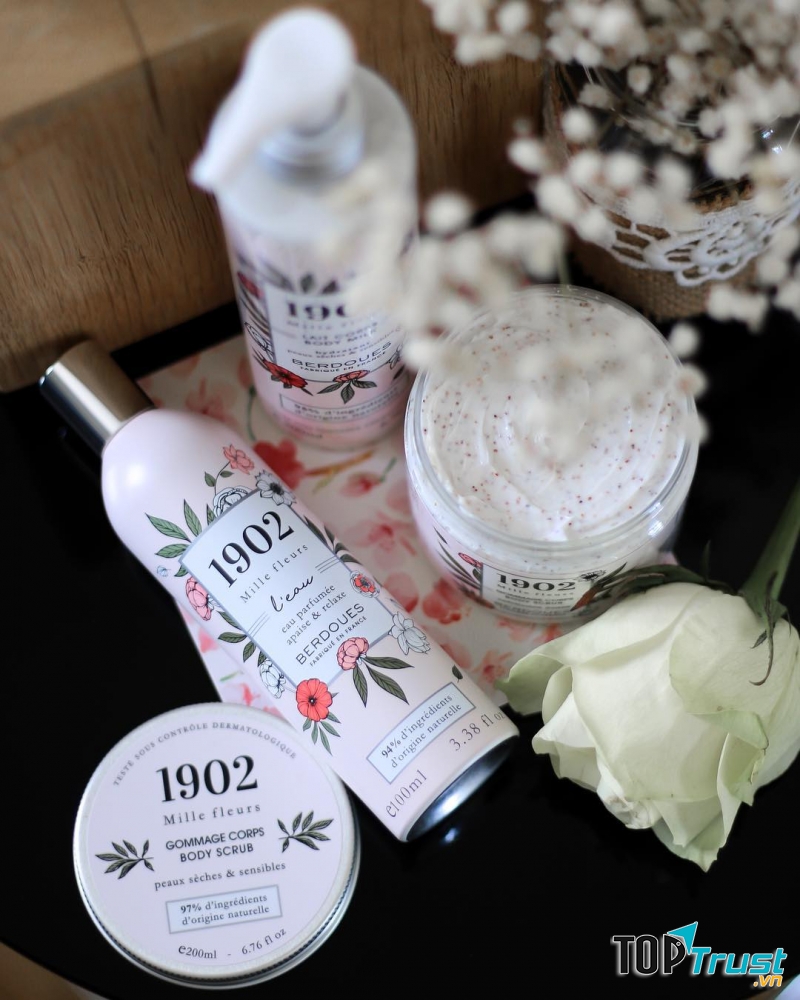 Xịt Thơm Dưỡng Da Toàn Thân 1902 Mille Fleurs L’Eau