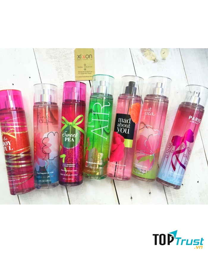 ﻿Xịt Thơm Toàn Thân Bath Body Works 236ml Của Mỹ