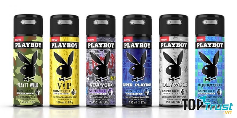 Xịt thơm toàn thân Nam Playboy