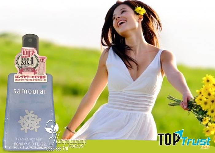 Xịt thơm toàn thân Samourai Fragrance Mist 150ml được ưa chuộng nhất tại Nhật với những mùi hương sang trọng, tinh tế và tươi mát chinh phục được những người khó tính