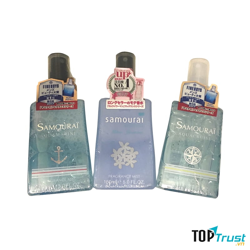 Xịt thơm toàn thân Samourai Fragrance Mist