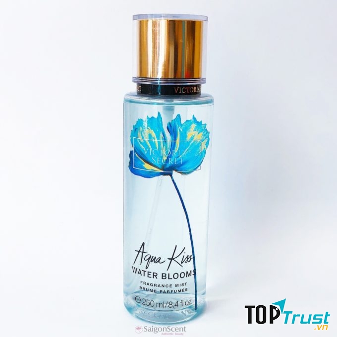 Xịt Thơm Toàn Thân Victoria’s Secret – Aqua Kiss Water Blooms Fragrance Mist (250ml)