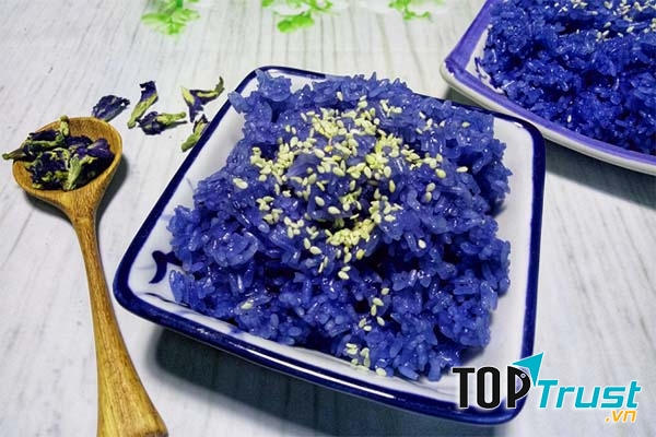 Xôi hoa đậu biếc