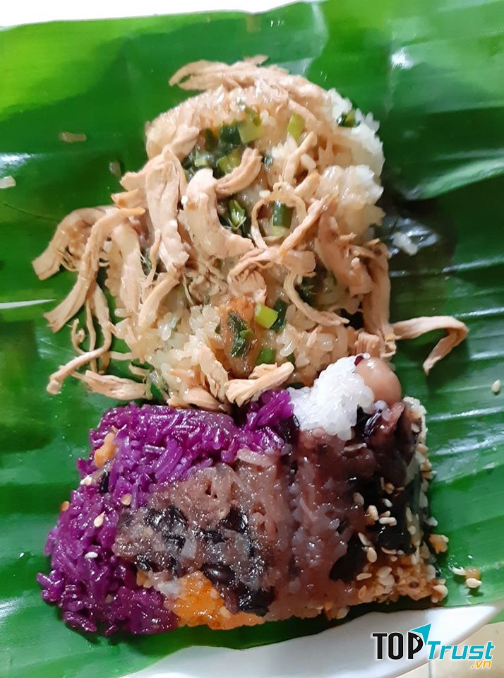 Xôi lá chuối