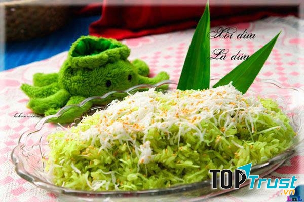 Xôi lá dứa